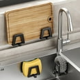 thumbnail image 6 of Specollect Clearance 3 Pcs Sponge Holder for Kitchen Sink, Suspension Options , Hanging Sink Caddy Organizer Rack - Sponge, Dish Cloth, Brush, Scrubber Cutting Board Storage Racks Drains Rack, 6 of 6