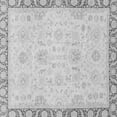 thumbnail image 1 of Ahgly Company Indoor Square Abstract Gray Modern Area Rugs, 6' Square, 1 of 4