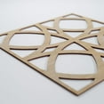 thumbnail image 5 of Ekena Millwork 23 3/8"W x 23 3/8"H x 1/4"T Large Fleetwood Decorative Fretwork Wood Wall Panels, Hickory, 5 of 18