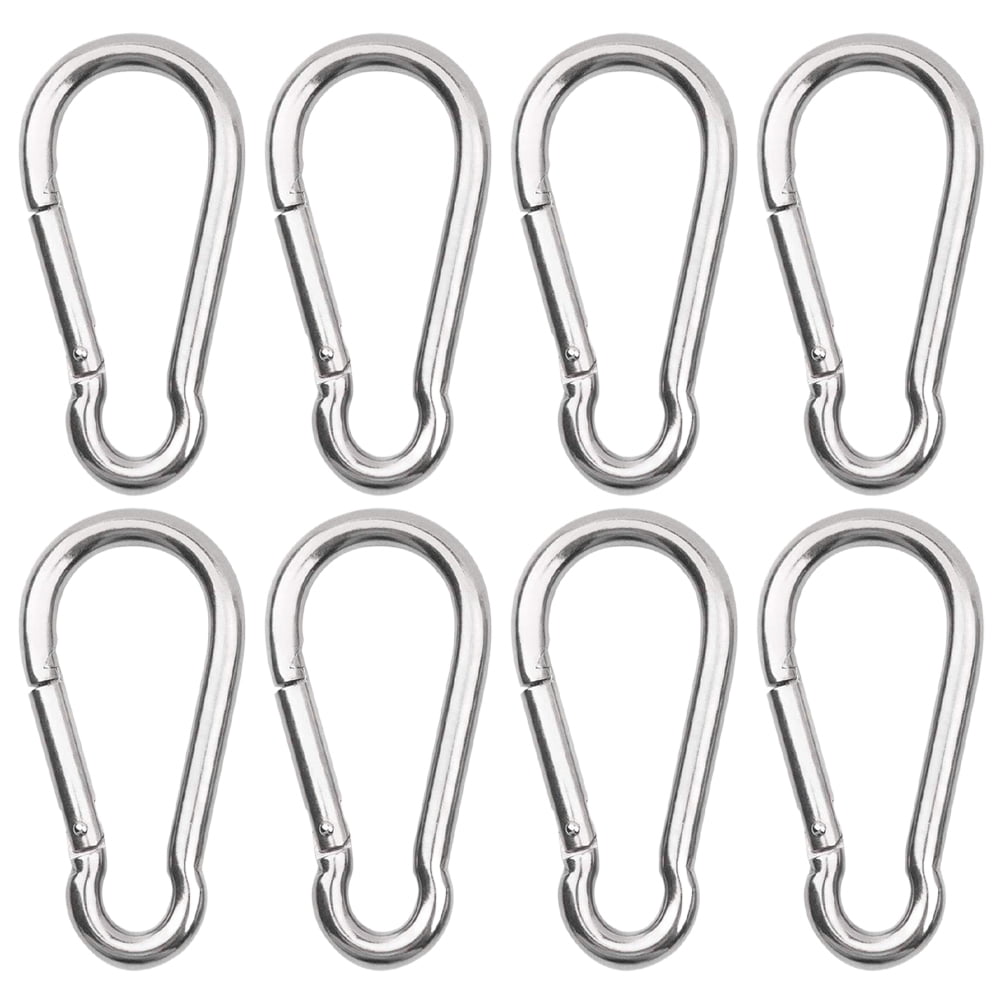 Frcolor Carabiner Snap Hook Spring Clip Buckle Carabiners Stainless