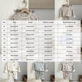 thumbnail image 3 of masbird Toddler Baby Boy Girl Pajamas Set Kids Sleepwear 2 Pcs Pjs Long Sleeve Top and Pants Jammies Sets Fall Winter 6-12 Months 12-24 Months 2t 3t 4t 5t 6t 7t 8t 9t(Coffee,3-4 Y), 3 of 4