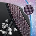 thumbnail image 4 of Auto Drive 2-Piece  Premium Blue Bling Crystal Rhinestone Car Seat Covers - Universal Fit, 25SC65, 4 of 8