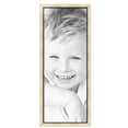 thumbnail image 2 of ArtToFrames 15" x 39" Silver with Black Lip Picture Frame, 15x39 inch Multi Wood Poster Frame (WOM-5193),  Pack, 2 of 7