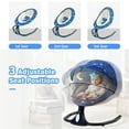 thumbnail image 4 of YYW Electric Baby Swing for Infants - Remote Control, Bluetooth Music, 4 Speed & Timing Setting, Blue, 4 of 10