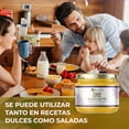 thumbnail image 3 of Kevala Ghee Mantequilla Clarificada - 241 g (Paquete de 2), En Frasco de Vidrio, Sin Lactosa y Sin Gluten, Non-GMO Project Verified, Ideal Para Cocina Keto, 3 of 7