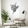 thumbnail image 5 of Bitcoin Bull and Bear Metal Wall Art, 5 of 9