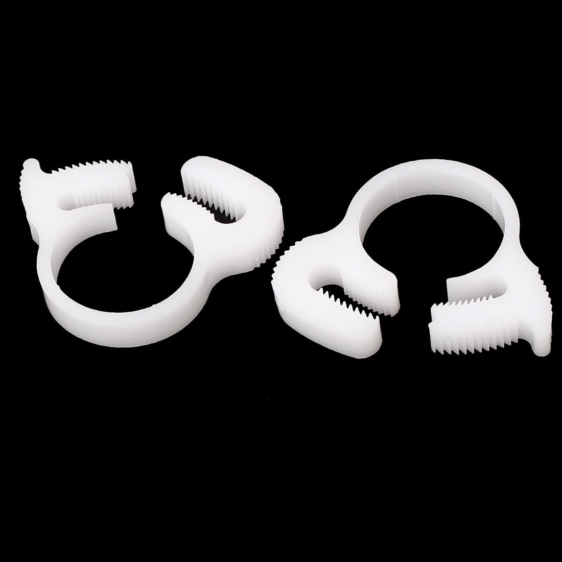 16.3mm17.9mm Adjustable Ratchet Type Plastic Hose Tube Clamps