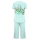thumbnail image 4 of Sexy Pijama Conjunto para las Mujeres, Cuello Redondo Blusa de Manga Corta Y Pantalones, Traje de Moda Casual, 4 of 9