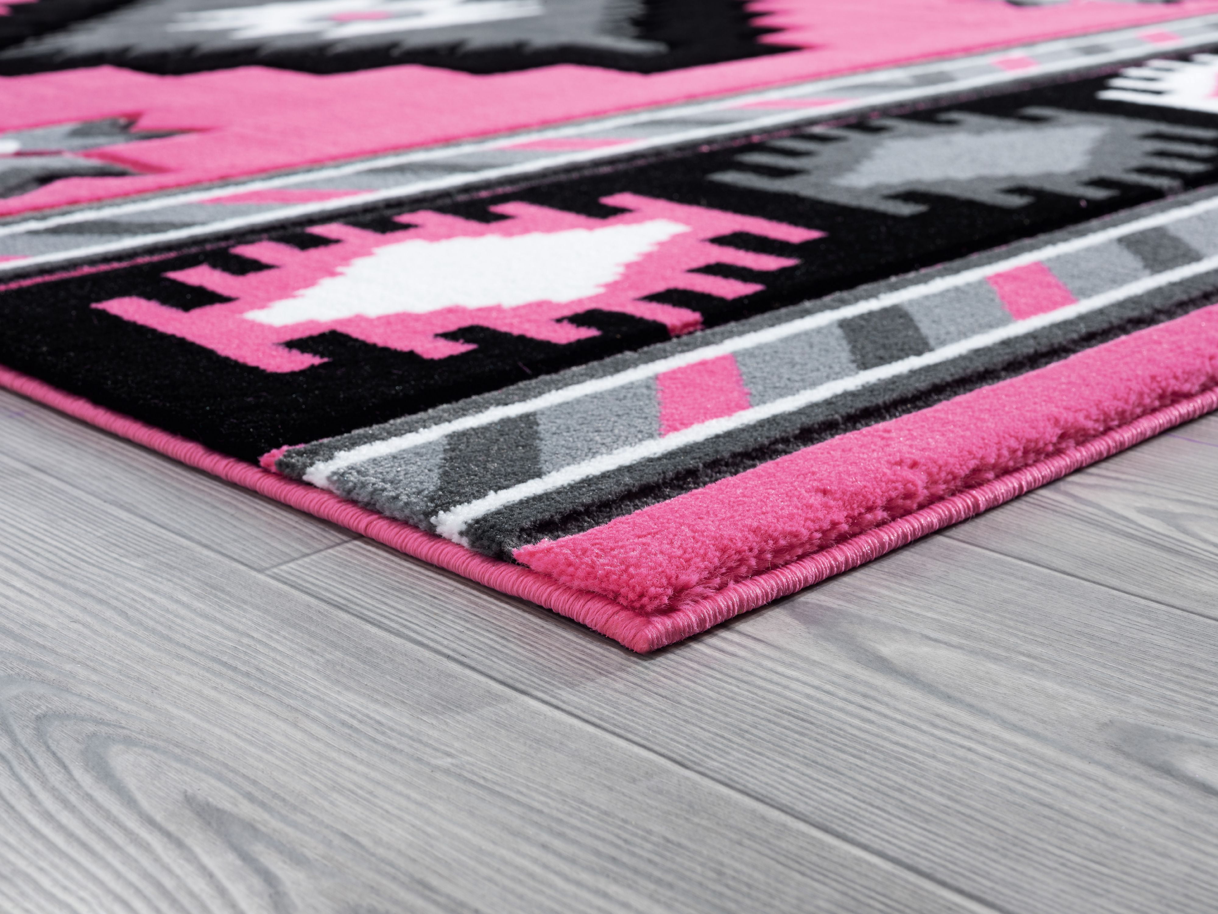 United Weavers Drachma Volos Southwestern Geometric Area Rug, Pink, 5'3" x 7'6"