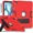 Red, variant on Case for iPad Air 13 Inch M4 2026 / M3 2025 / M2 2024 with Pencil Holder Heavy Duty Rugged Protective Cover with Kickstand Stylus Pen