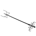 thumbnail image 1 of unbranded Gancho Doble Para Jardín Negro De Hierro Resistente Para Plantas Lámparas Y Comederos, 1 of 7