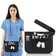 thumbnail image 4 of Guardurnaity Organizador de enfermería acceso rápido cómodo transporte cinturón ajustable cinturón de enfermera bolsa ligera Bolsas de mensajero y de hombro negro, 4 of 6