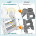 thumbnail image 5 of Pirecart Foldable Kids Slide Freestanding Toddler Toy Climbing Slide Playset, 5 of 9