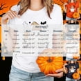 thumbnail image 4 of Wiyuqeen Halloween Shirts for Women Pumpkin Ghost Shirt Spooky Season Graphic Tees Halloween Party Clothes Vintage Short Sleeve Casual Tops Holiday Outfits, 4 of 8