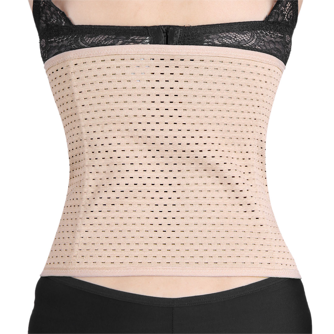 Unique Bargains Women Body Shaper Waist Cincher Underbust Corset Shapewear S