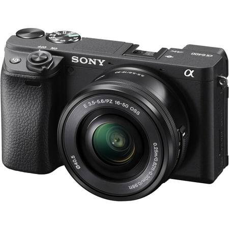 Sony Alpha A6400 4K Wi-Fi Digital Camera + 16-50mm Lens