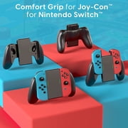 TALK WORKS Nintendo Switch Joy Con Grip Switch Controller Holder, Black