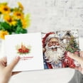 thumbnail image 2 of Diamond Paint Christmas Cards, Craft Diamond Art Cards Making Kits DIY Christmas Grting Cards 5D Diamond Art Painting Christmas Cards for Adults Kids Gifts, 2 of 10