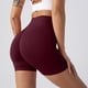 thumbnail image 2 of Pantalones cortos sin costuras para mujer que realzan los glúteos - Pantalones cortos de yoga de cintura alta, nailon y spandex, tallas S-XL, 2 of 5