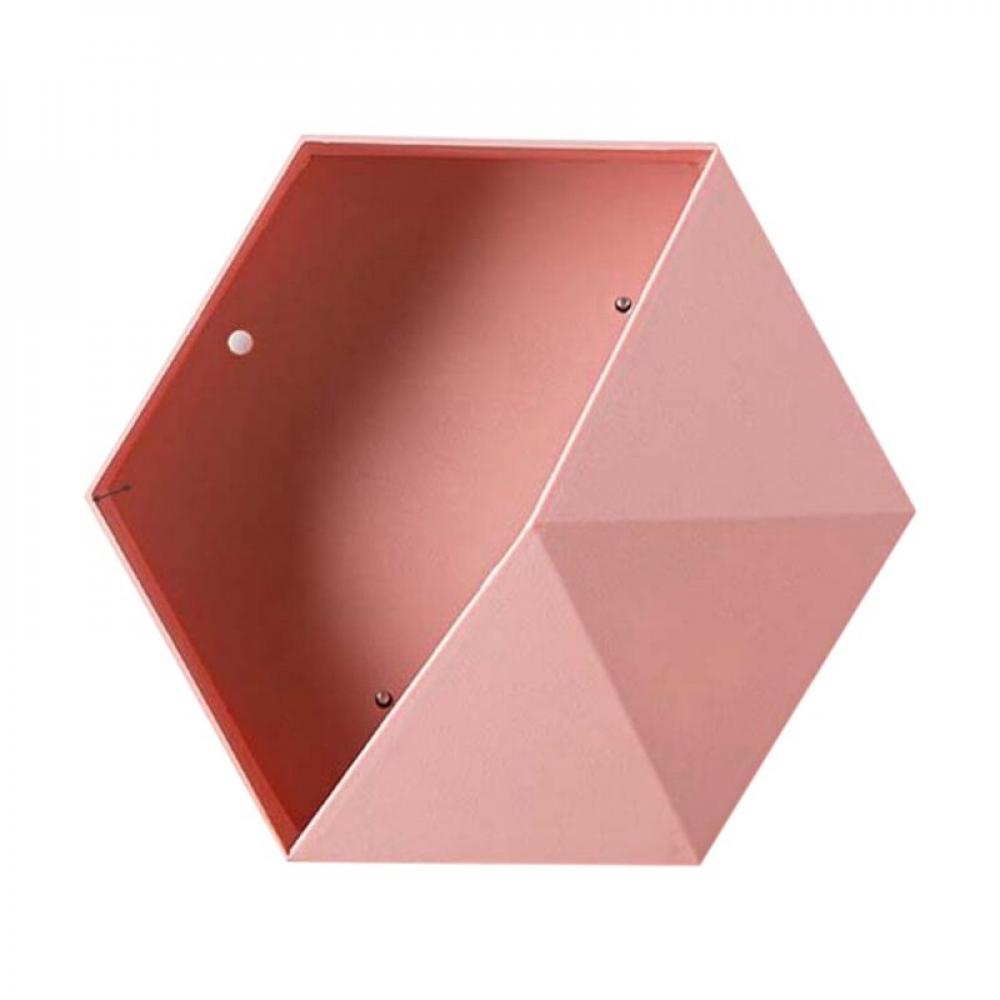 Popvcly Geometric Wall Racks Simple Wallmounted Storage Boxes