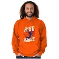 thumbnail image 4 of Rise Above Basketball Slam Dunk Hoodie Hooded Sweatshirt Men Brisco Brands S, 4 of 6