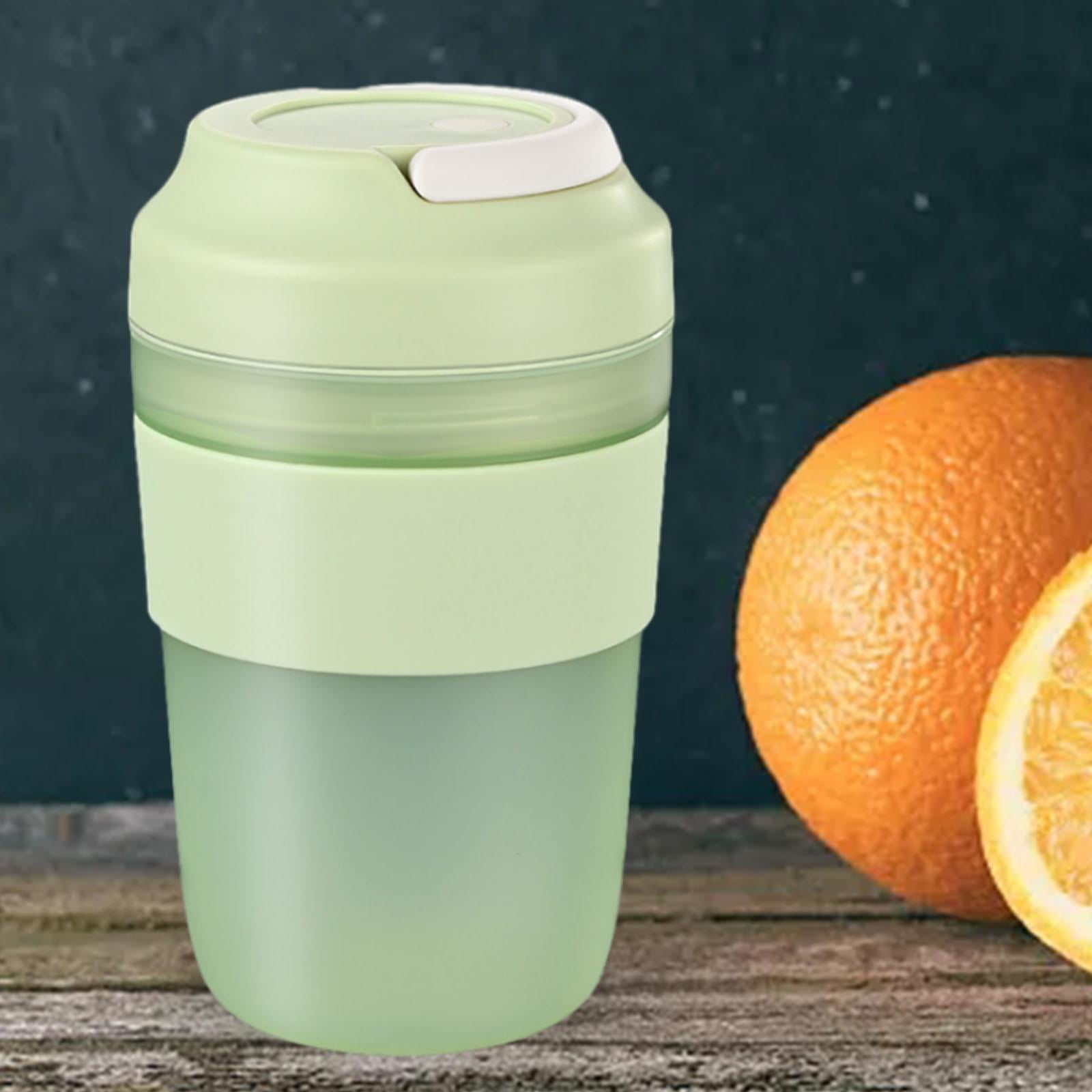 Portable Blender Mini Juicer Cup USB with 4 Blade Handheld Personal Size Blender Electric Juicer Cup for Camping Sports Home