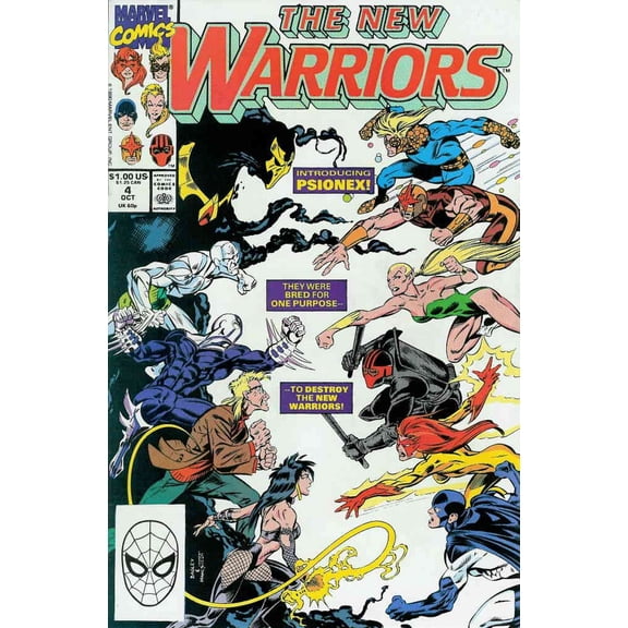 New Warriors, The #4 VF ; Marvel Comic Book