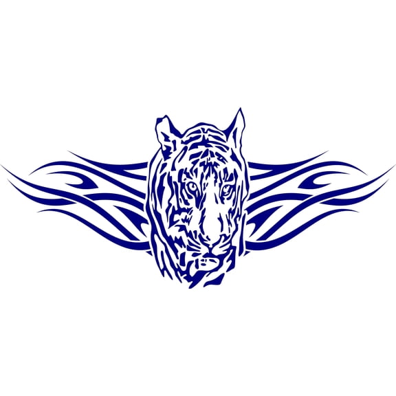 Tiger Tribal Flame Decal Auto Truck Boat Stickers AF11