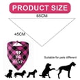 thumbnail image 3 of Pantalones fisiológicos para mascotas, pantalones menstruales de princesa con encaje y lazo, pantalones fisiológicos para perros 2147, 3 of 5