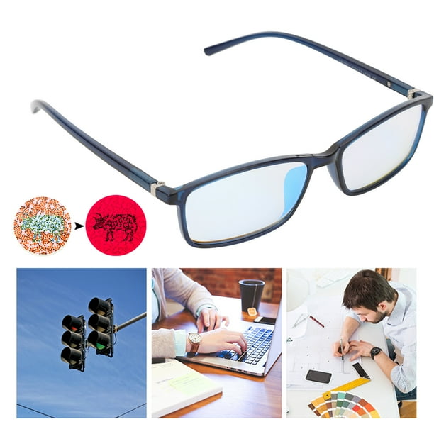 Gafas para Daltonicos Anteojos Correctivos para Daltonicos para Hombres Y Mujeres para Exteriores Rojo Verde Anteojos para Corregir el Daltonismo