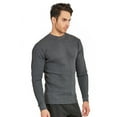 thumbnail image 4 of TheLovely Men's Classic Waffle Knit Heavyweight Cotton Long Sleeve Thermal T-Shirt Top, 4 of 4