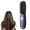 Black, variant on SHIORLAM Go Brush Pro, Cordless Hair Straightener Brush, Portable Mini Hair Straightening Brush with 3 Temperature Settings & LED Display, USB Rechargeable Fast Heating Hairs Brush for Travel (Black)