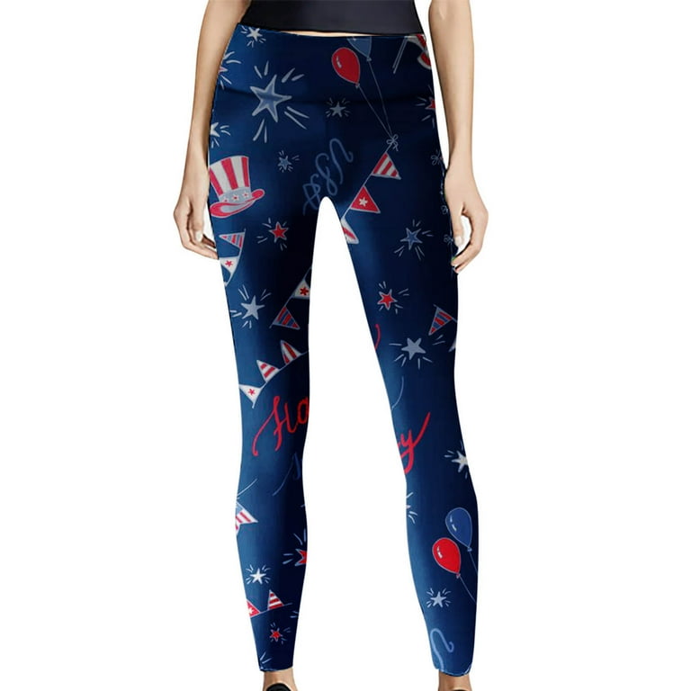 Red white and shop blue workout gear