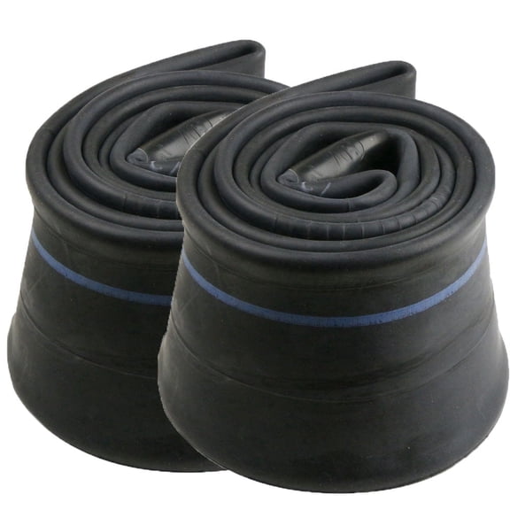 2 Pack 14x2.50 Bike Inner Tube with with Bent Valve, Heavy Duty Butyl Rubber Bicycle Tubes with 2 Tire Levers