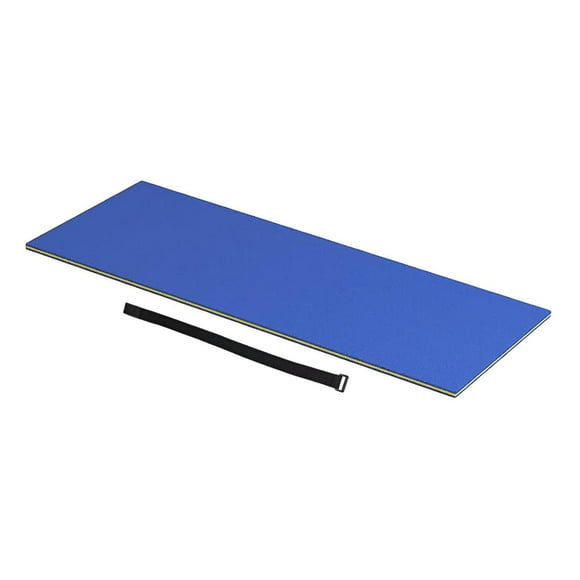 pitrice Water Floating Mat Pool Float Raft Play Float Bed Mat for Boat Outside Beach Blue 110x40x2.2cm
