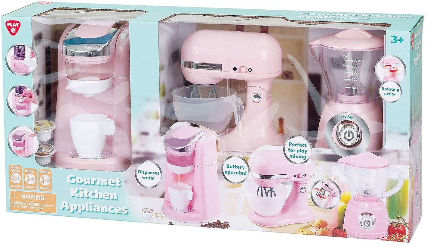Details about   2 Be a Kid Chef Master Kitchen Collection Toaster Light & Sound Coffee Maker 