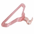 thumbnail image 3 of Clothes Racks,10Pcs Clothes Hangers Plastic Transparent Glitter Hanger Storage Hanging Clothes Support Optimal Efficiency, 3 of 12