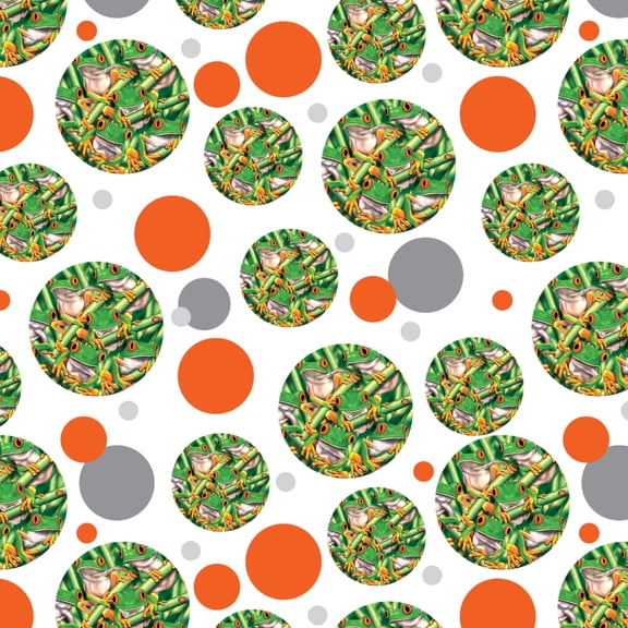 Red Eyed Tropical Rainforest Frogs Premium Gift Wrap Wrapping Paper Roll