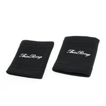 Unique Bargains Unique Bargains 2 Pcs Soft Elastic Wrist Support Brace Fitness Running Yoga for Men