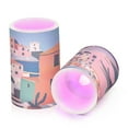 thumbnail image 7 of Yayeee Flameless Candles with Remote Flickering Battery Operated Multi Color Changing, Art City, 7 of 7