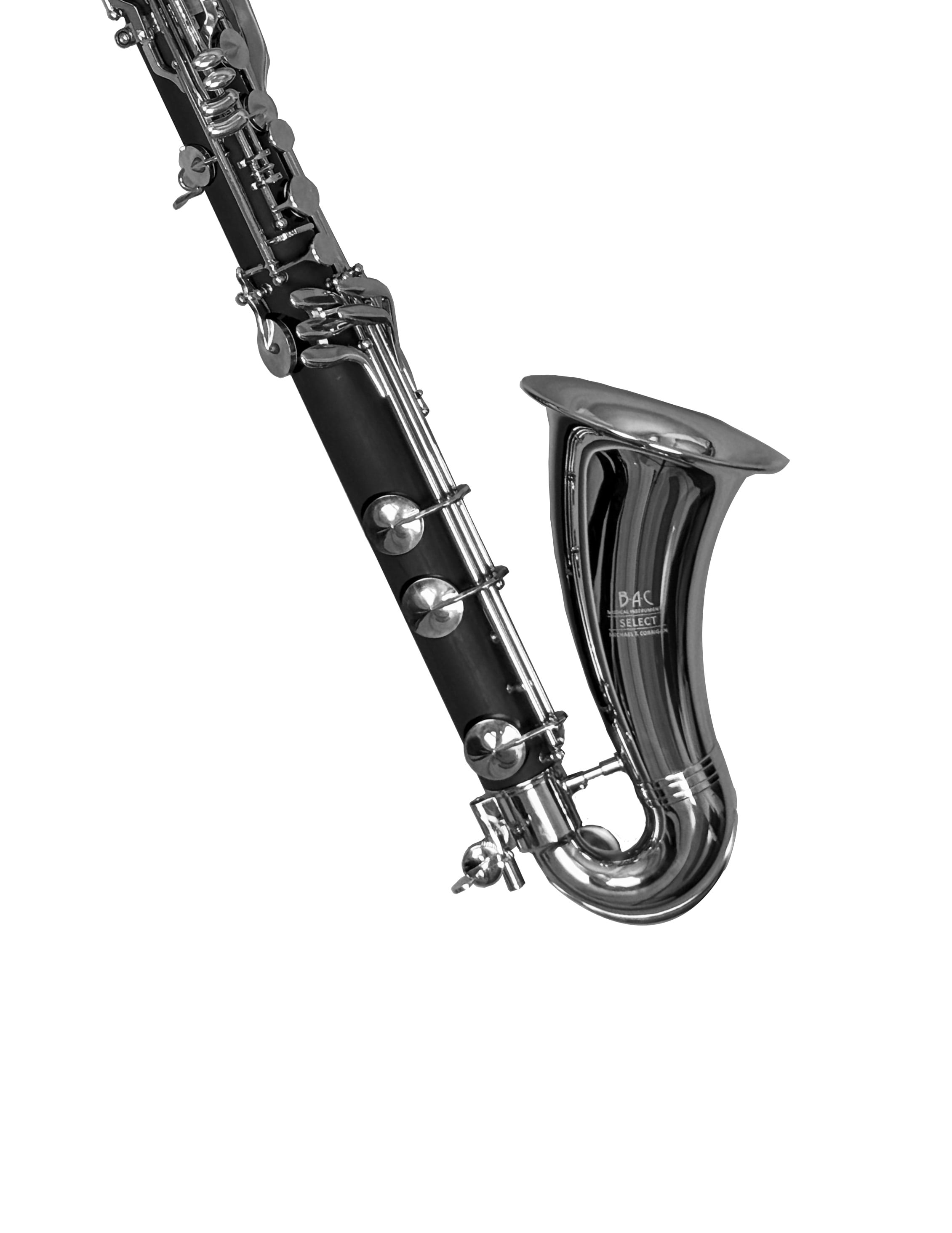 BAC Musical Instruments "Select" Bass Clarinet - Black, New, Woodwinds
