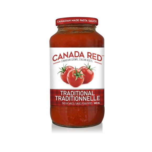 Canada Red Traditional Pasta Sauce, Canadian Pasta Sauce (640ml)