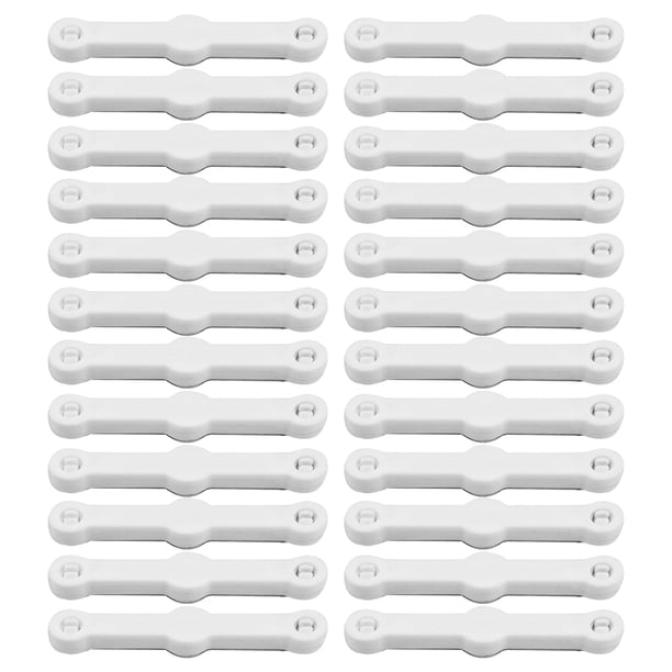 Clips protectores de pantalla para espacios limpios y ventilados, experiencia de instalación sin complicaciones, 24 hebillas ligeras profesionales para el hogar, la oficina y el dormitorio