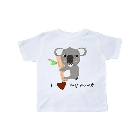 

Inktastic koala (i love my aunt) Gift Toddler Boy or Toddler Girl T-Shirt