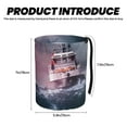 thumbnail image 3 of Honeii Boat Lighthouse Storm Waves Print Waterproof Car Trash Can,Waterproof Portable Collapsible Trash Can,Garbage Container fits Most Cars,SUVs,and Trucks, 3 of 7