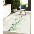 thumbnail image 4 of Spring Decorative Rug, Tree Swirling Persian Lilac Blooms with Butterfly Ornamental Plant Graphic, Quality Carpet for Bedroom Dorm and Living Room, 6 Sizes, Pale Green, by Ambesonne, 4 of 4