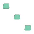thumbnail image 4 of Injueey Basket Liner Planting Mat Potting Pad impermeable mantener limpio sin rebabas operación simple de larga duración al aire libre verde Type1 NO1, 4 of 6