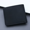 thumbnail image 1 of Fashion ID Short Wallet Solid Color Neutral Men Canvas Open Purse Wallet Mens Travel Wallet, 1 of 3