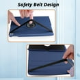thumbnail image 4 of zukof Rotating Case for iPad Air 13 inch, 2025/2024 - PU Leather Multi-Angle Viewing Rotating Stand Folding Folio Cover Case (Navy Blue), 4 of 4