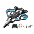 thumbnail image 4 of Avión de control remoto RC Glider de 6 canales, recargable por USB, impermeable, para exteriores, resistente a caídas, modelo de avión de RC azul, 4 of 8